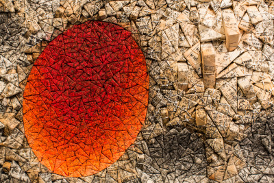 Kwang Young Chun, Aggregation 13-NV045 RED (detail)