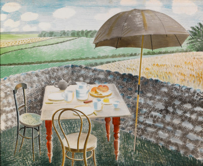 Eric Ravilious, Tea at Furlongs
