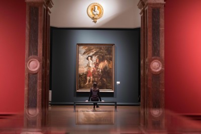 Installation view of 'Charles I: King and Collector' exhibition at the Royal Academy of Arts, London (27 January – 15 April 2018)