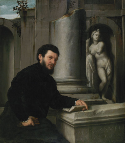 Giovanni Battista Moroni, Portrait of M. A. Savelli