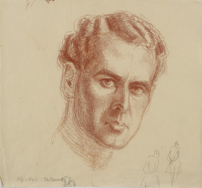 Charles Stewart, Self-portrait