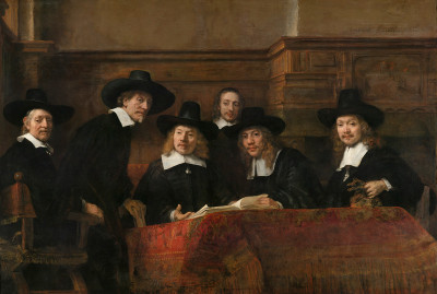 Rembrandt, The Sampling Officials of the Amsterdam Drapers’ Guild, known as ‘The Syndics’