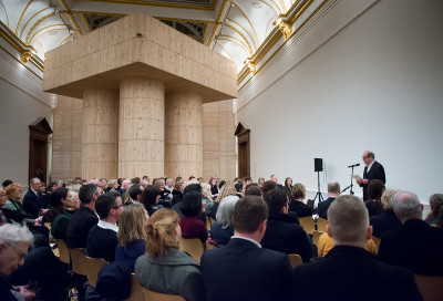 William Boyd in the galleries of Sensing Spaces