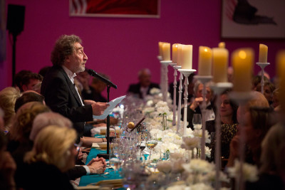 Howard Jacobson giving the Annual Dinner speech in the Royal Academy Summer Exhibition, 2015
