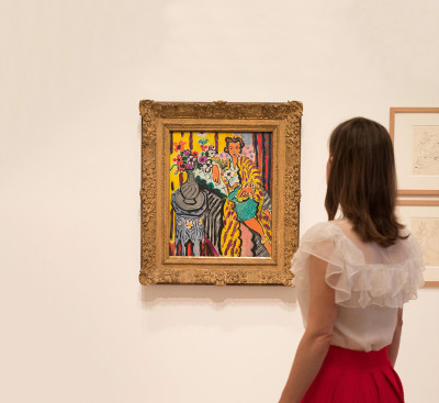 Installation view of the Matisse in the Studio exhibition at the Royal Academy of Art, London (5 August - 12 November 2017)