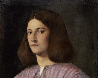 Giorgione, Portrait of a Young Man ('Giustiniani Portrait') (detail)
