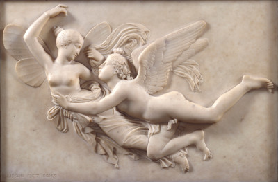 John Gibson RA , Cupid pursuing Psyche