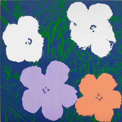 Sturtevant, 1924-2014, Warhol Flowers