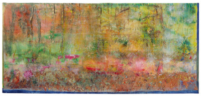 Frank Bowling RA, Traingone (Mahaicony Abary)