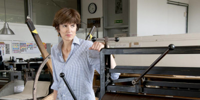 Emma Stibbon RA at the Spike Print Studio, Bristol