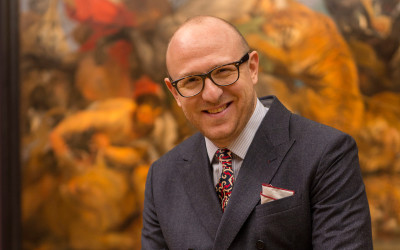Exhibition curator Arturo Galansino