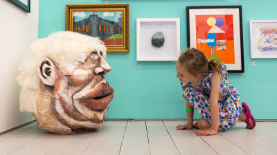 Gallery view of the Young Artists’ Summer Show 2022 at the Royal Academy of Arts, London