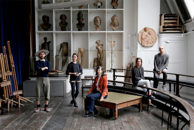 Royal Academy Schools, Life drawing room, 2013 (after "Elle preview" 2010)