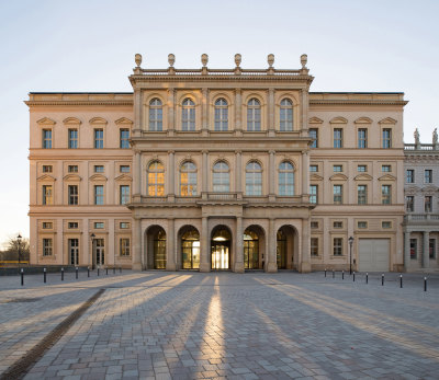 Façade of the Museum Barberini, a reconstructed Baroque palace