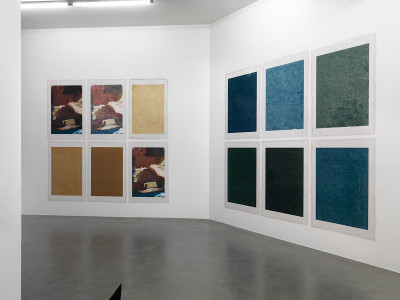Installation view of Valerie Snobeck at Simon Lee Gallery.