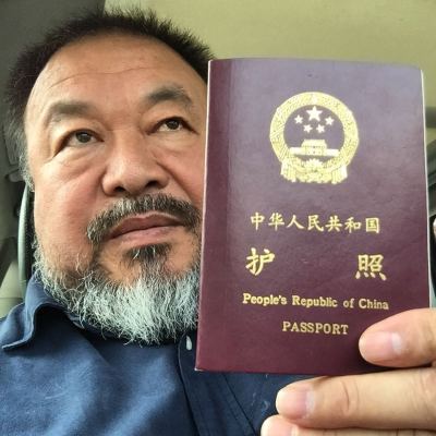 Ai Weiwei receives his passport, 22 July 2015