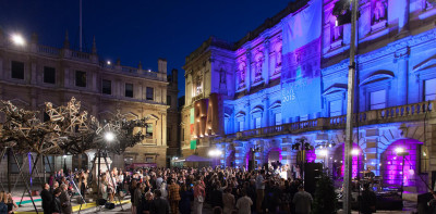 The Royal Academy on the evening of the Summer Exhibition Preview Party