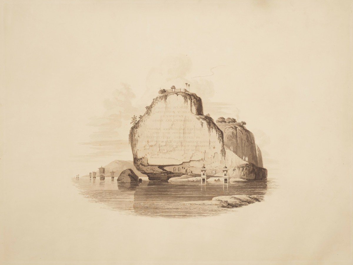 Thomas Daniell RA, Title-plate, part 3