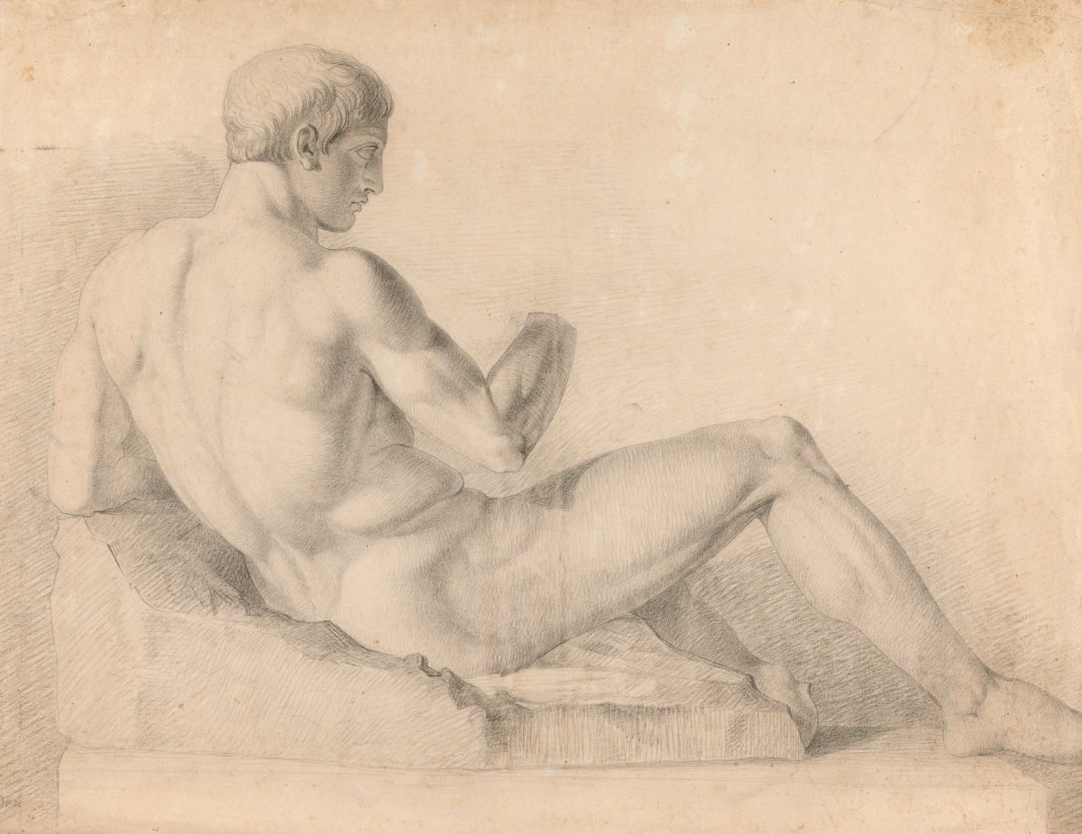 John Gibson RA, Figure of Dionysus from the East Pediment of the Parthenon