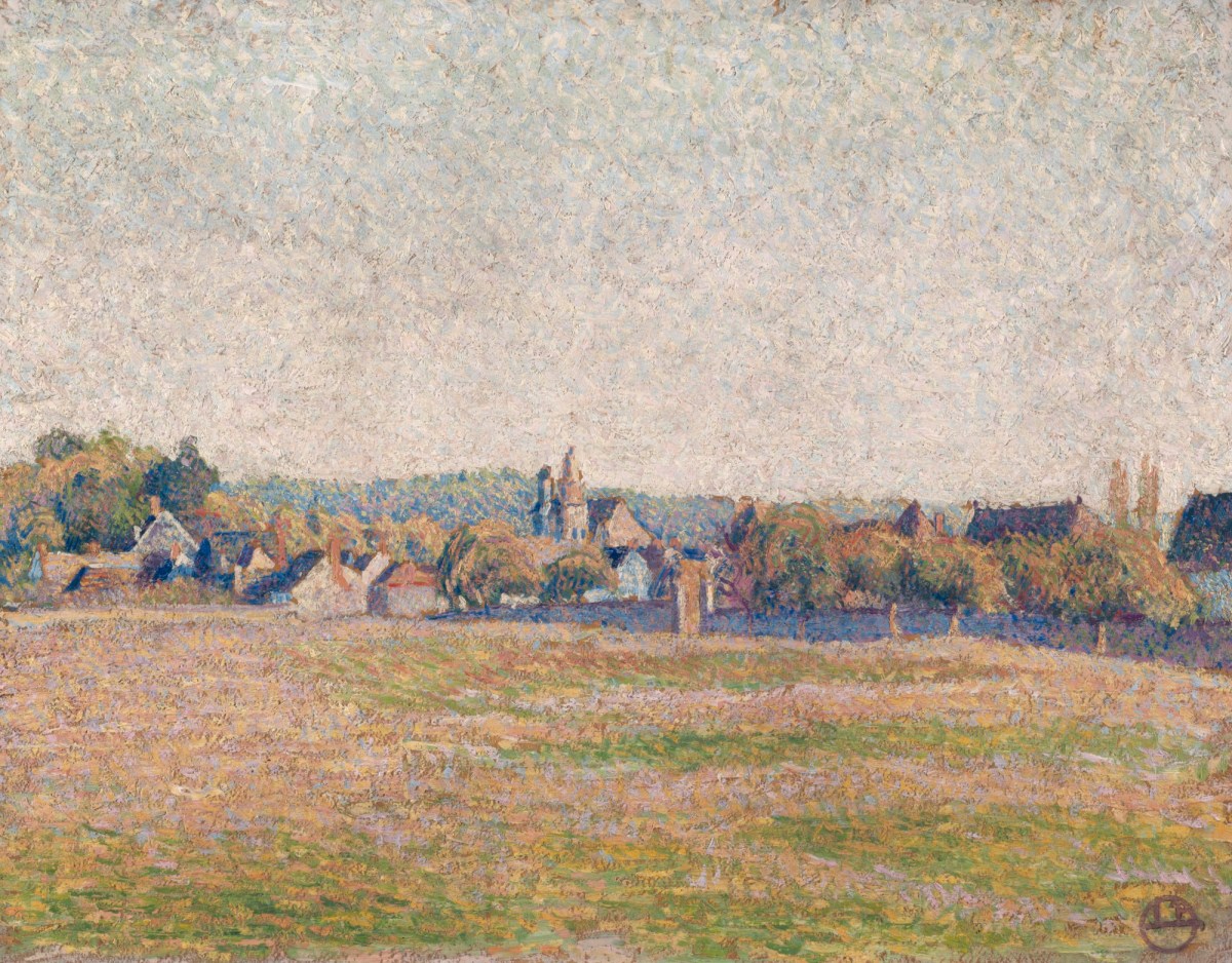 Lucien Pissarro, Vue d'Eragny