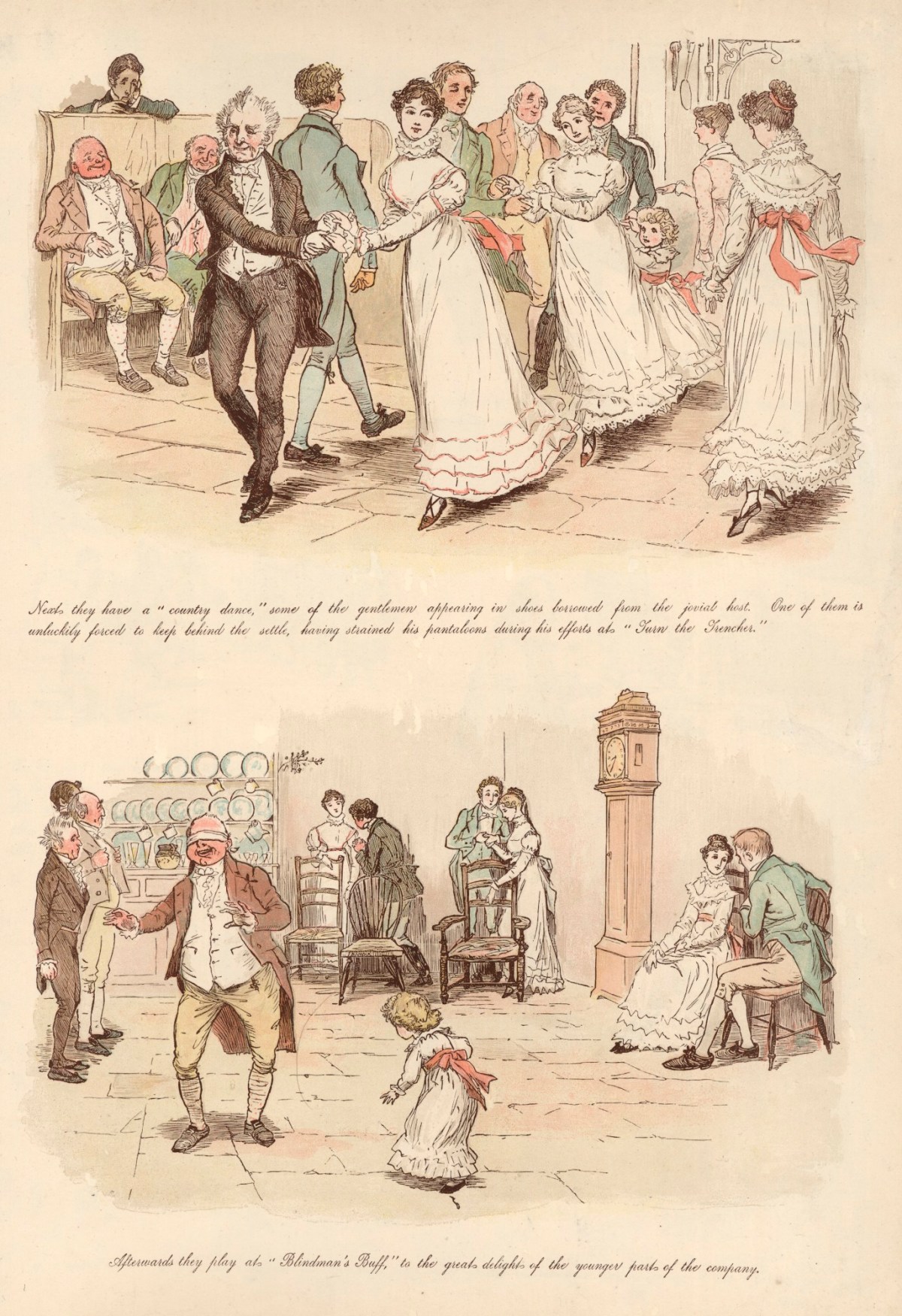 Randolph Caldecott, Caldecott illustrations