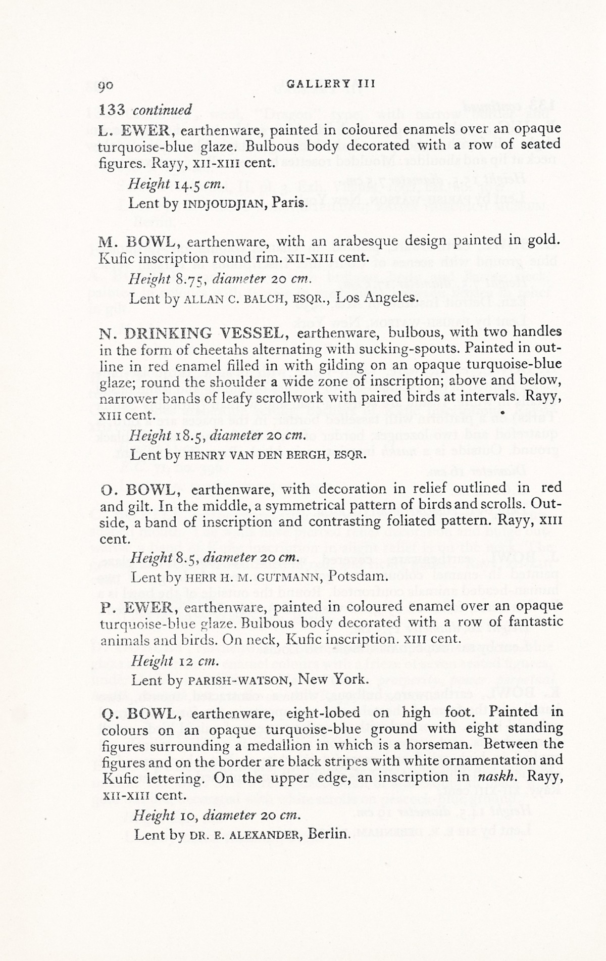 Page 118 of 1931 - International Exhibition of Persian Art