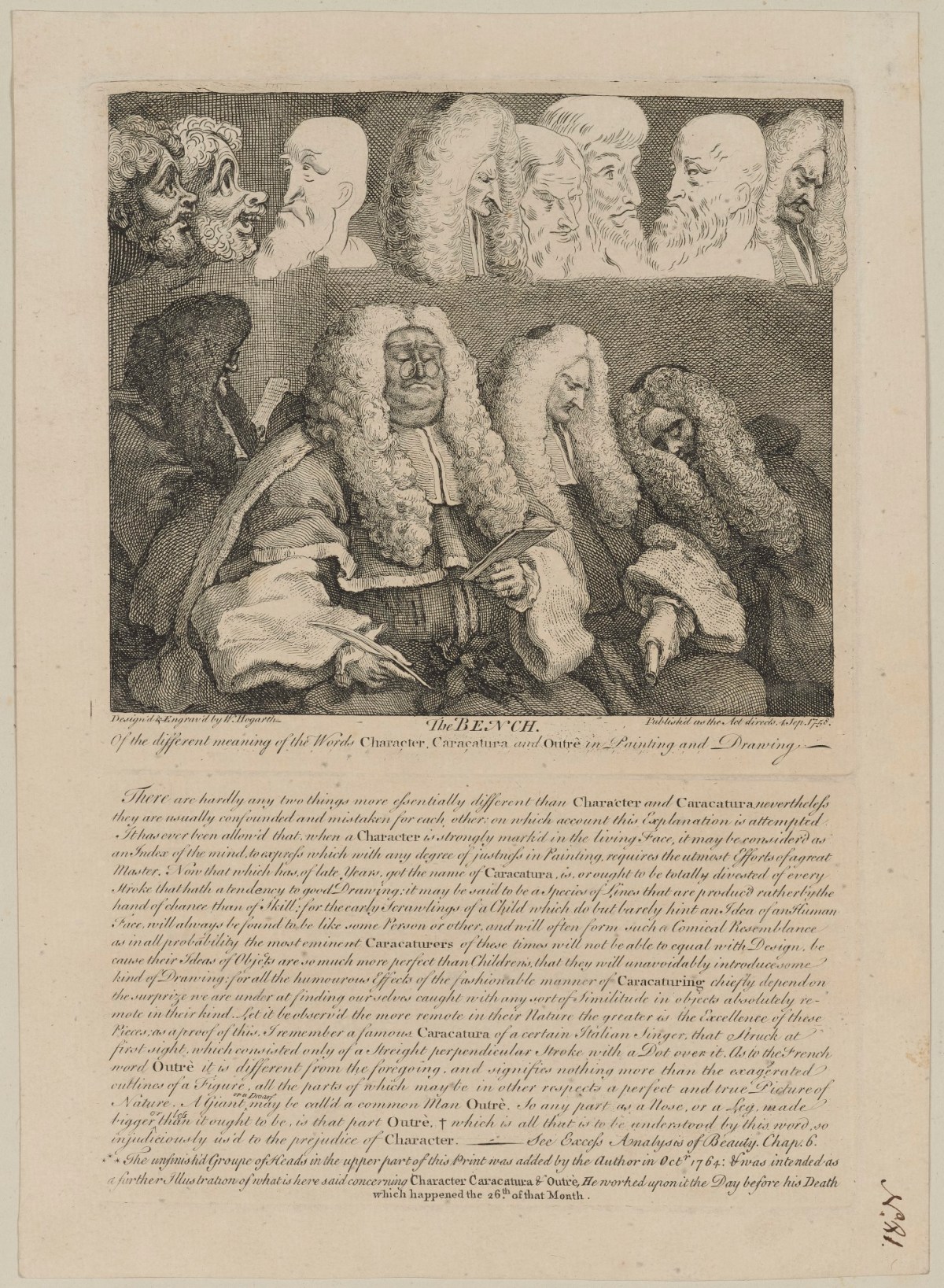 William Hogarth, The Bench