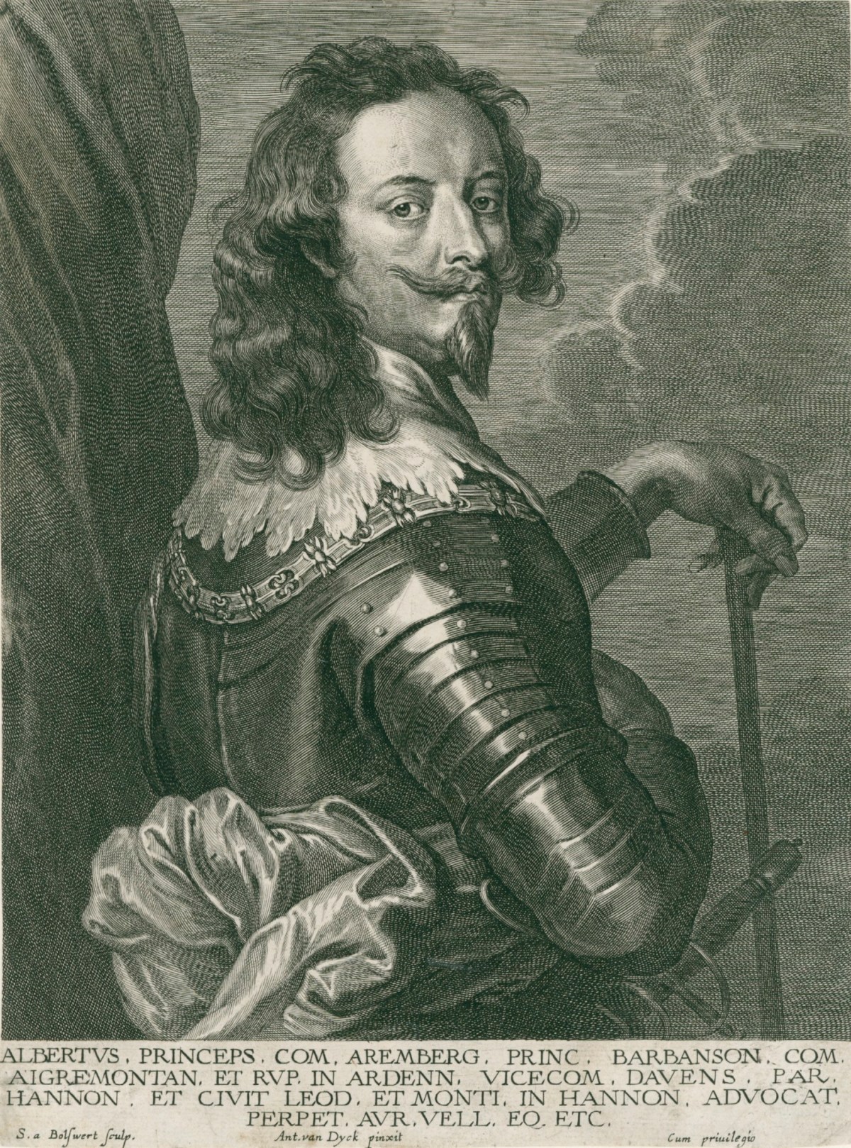 Anthony Van Dyck, Portrait of Albert de Ligne, Duke of Arenberg and Prince of Barbançon