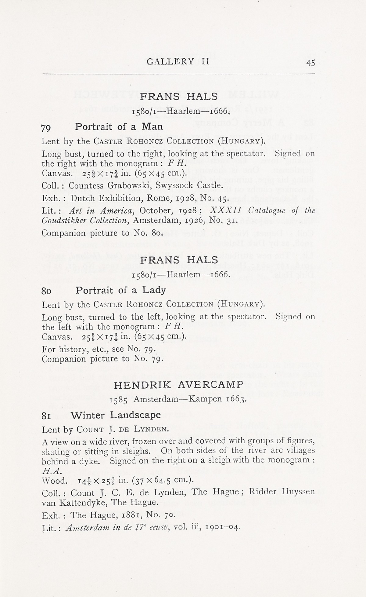 Page 49 of 1929 - Exhibition of Dutch Art 1450-1900