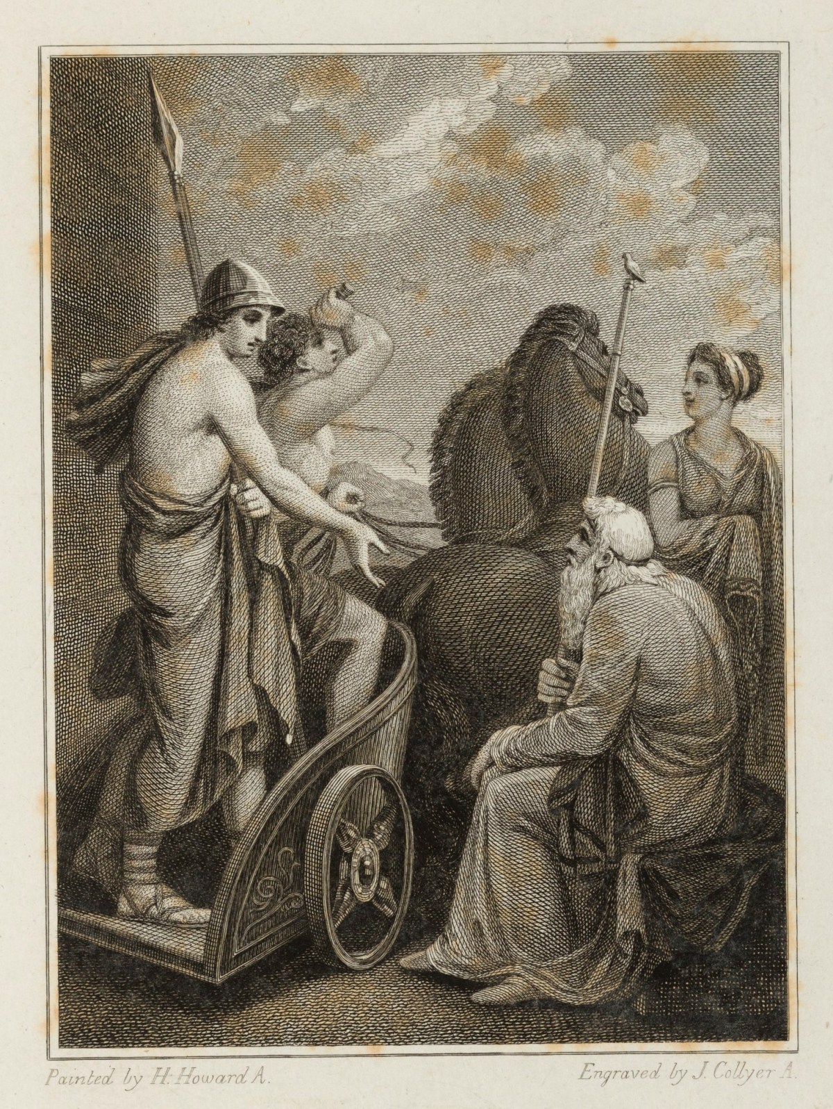 Henry Howard RA, Chariot ride