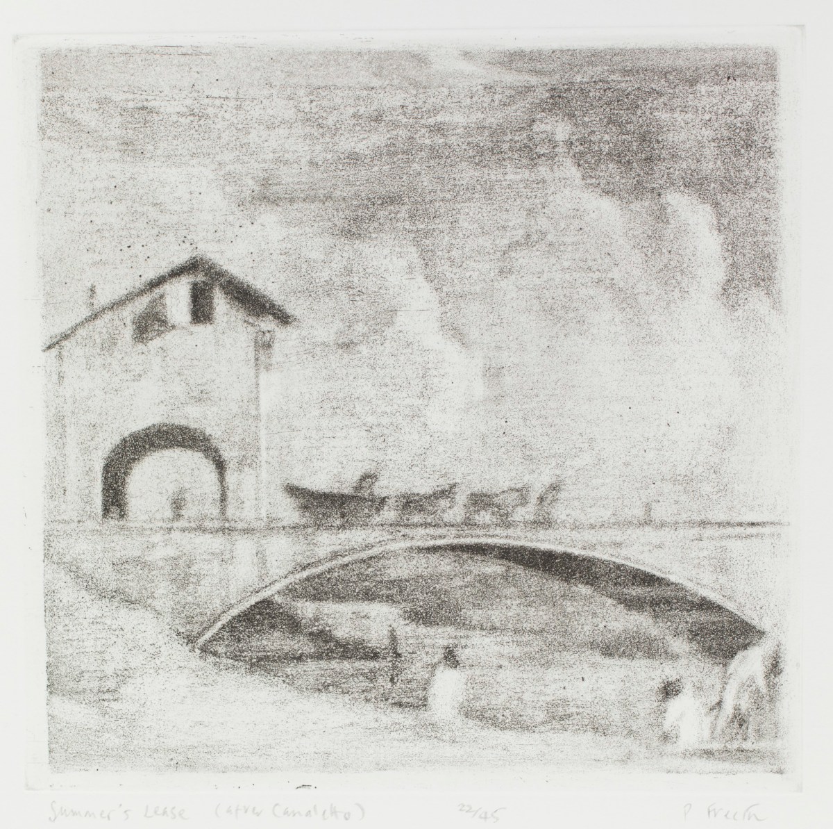 Peter Freeth RA, Summer's lease (after Canaletto)