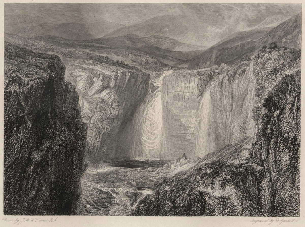 J.M.W. Turner RA, Fall of the Tees, Yorkshire