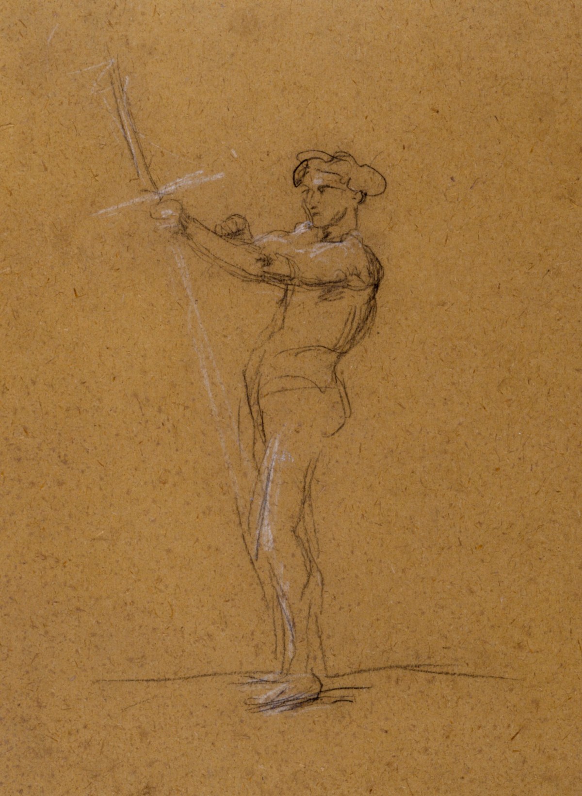 Sir John Everett Millais Bt. PRA, Sketch for 'A Forerunner' and other drawings