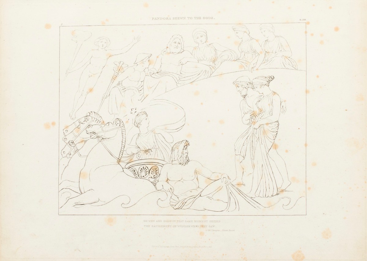 Hesiod, Pandora shewn to the gods.