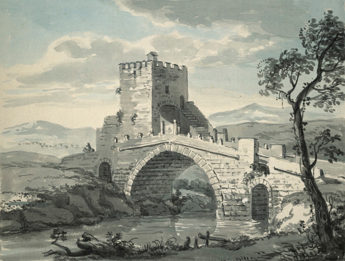 Paul Sandby RA, The Ponte Salario or Ponte Salaro