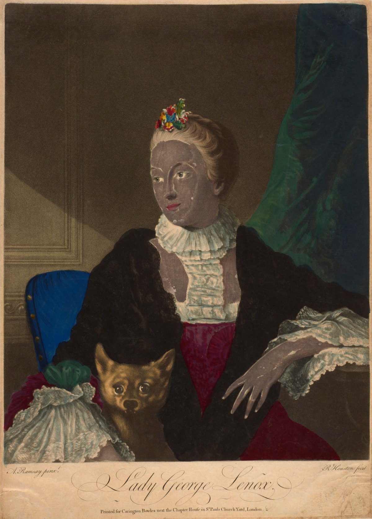 Allan Ramsay, Lady Louisa Lennox (née Kerr)