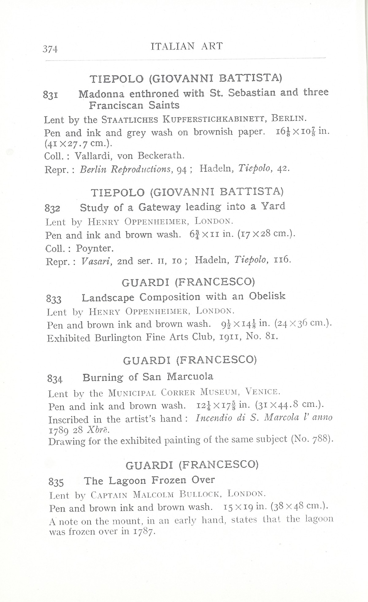 Page 378 of 1930 - Exhibition of Italian Art 1200-1900