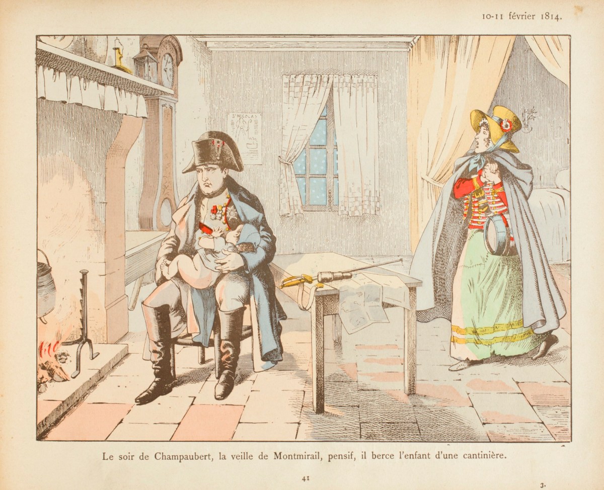 Jacques Onfoy de Bréville, Napoleon on the eve of the Battle of Montmirail, 11 February 1814