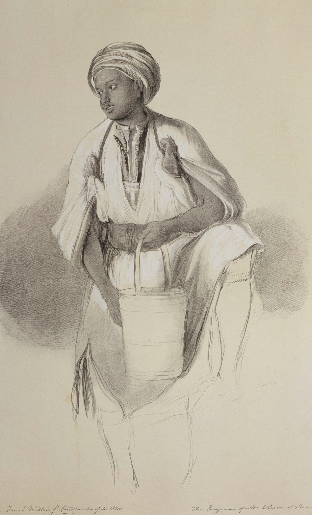 Sir David Wilkie RA, The Dragoman of Mr Allison at Pera