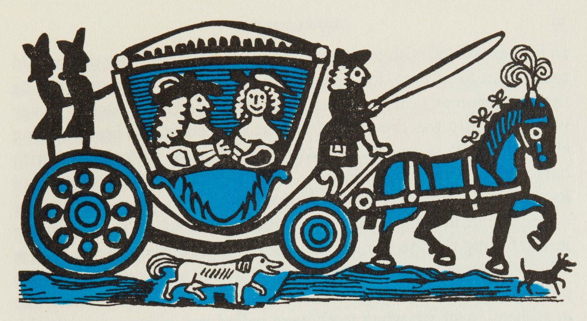 Edward Bawden RA, Horse and carriage