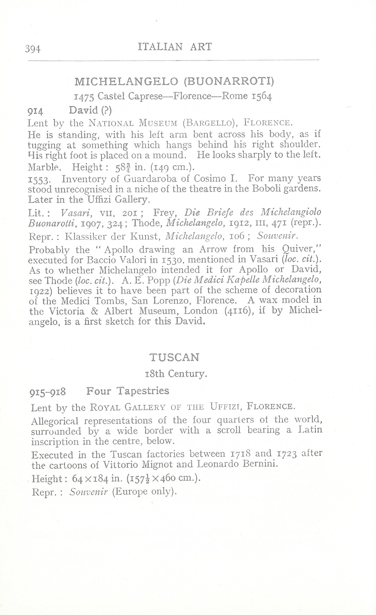 Page 398 of 1930 - Exhibition of Italian Art 1200-1900