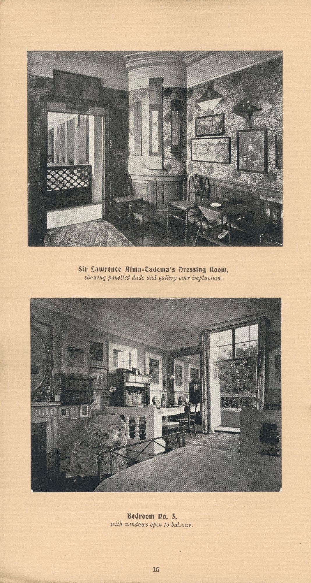 Hampton & Sons (London), Bedroom No. 3.