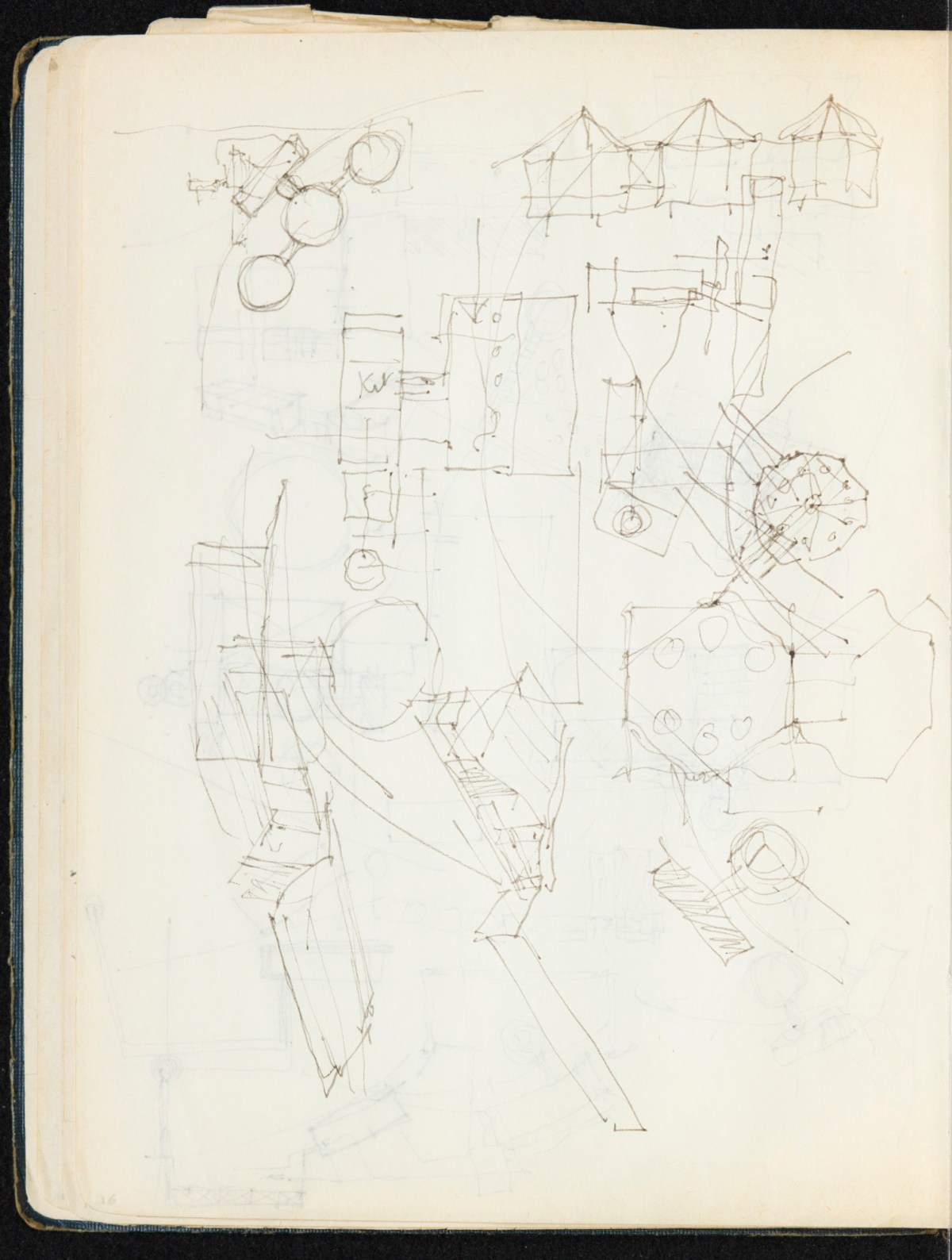 Sir Hugh Casson PRA, Britannia and Glyndebourne sketchbook