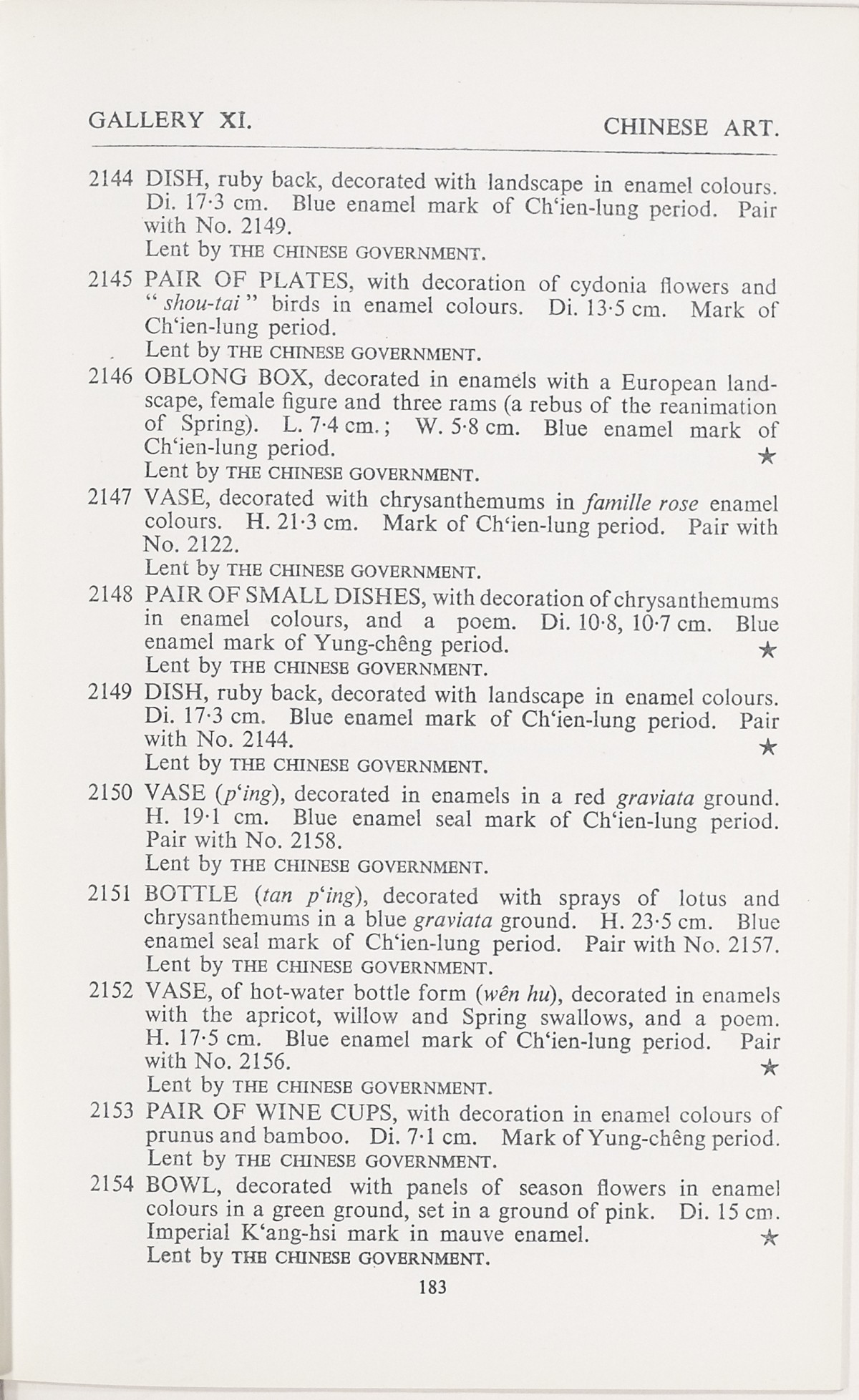 Page 211 of 1935-36 - International Exhibition of Chinese Art