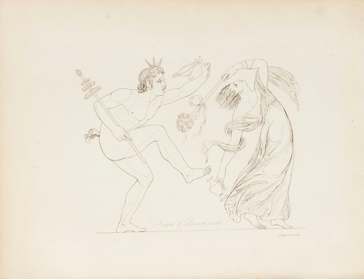 Thomas Baxter, Faun and Bacchante