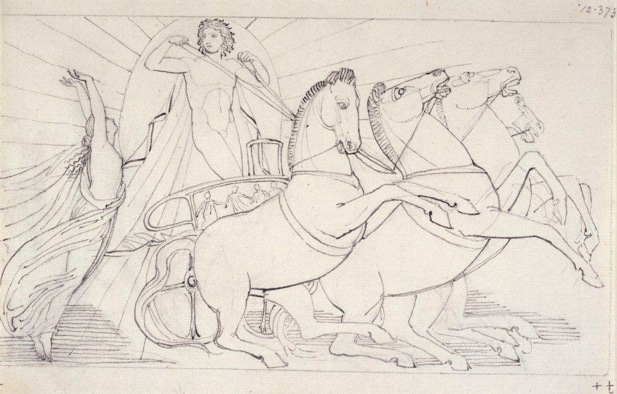 John Flaxman RA, Lampetia complaining to Apollo