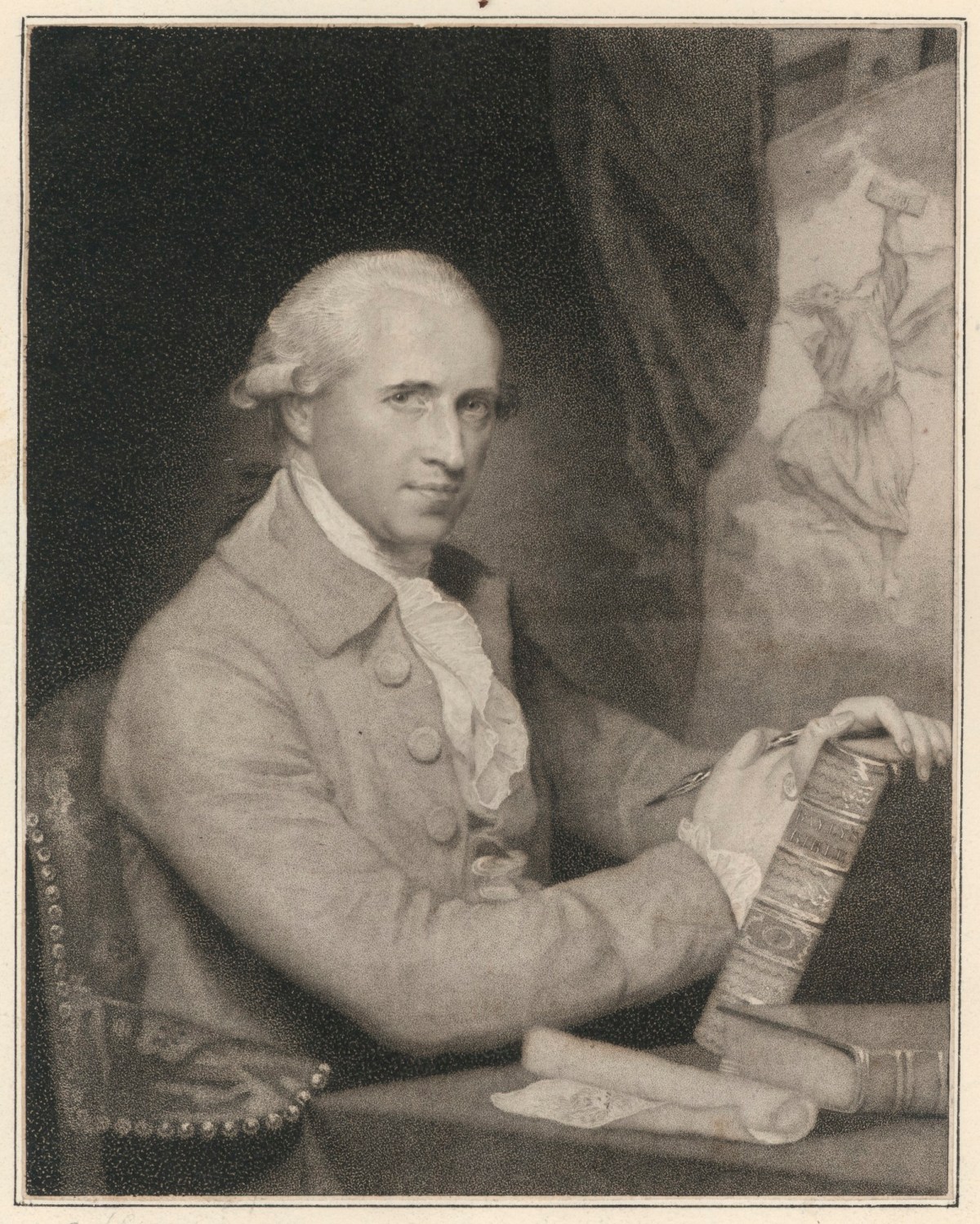 Gilbert Stuart, Portrait of Benjamin West
