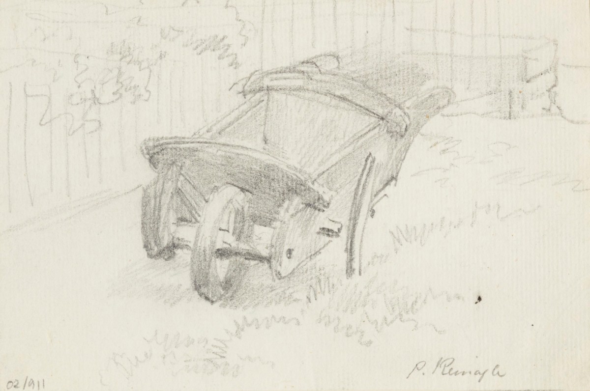 Philip Reinagle RA, A wheelbarrow