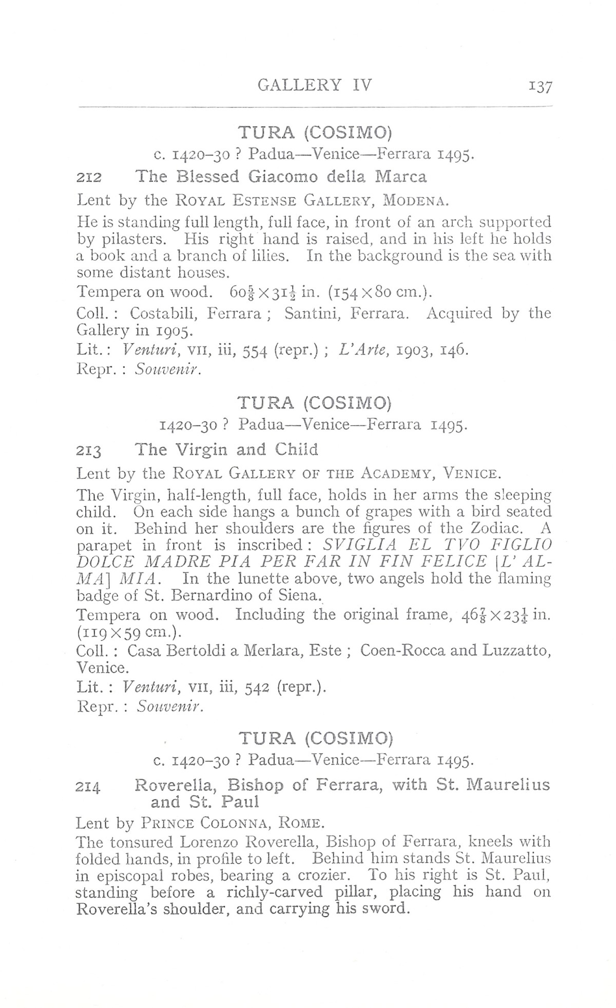 Page 141 of 1930 - Exhibition of Italian Art 1200-1900