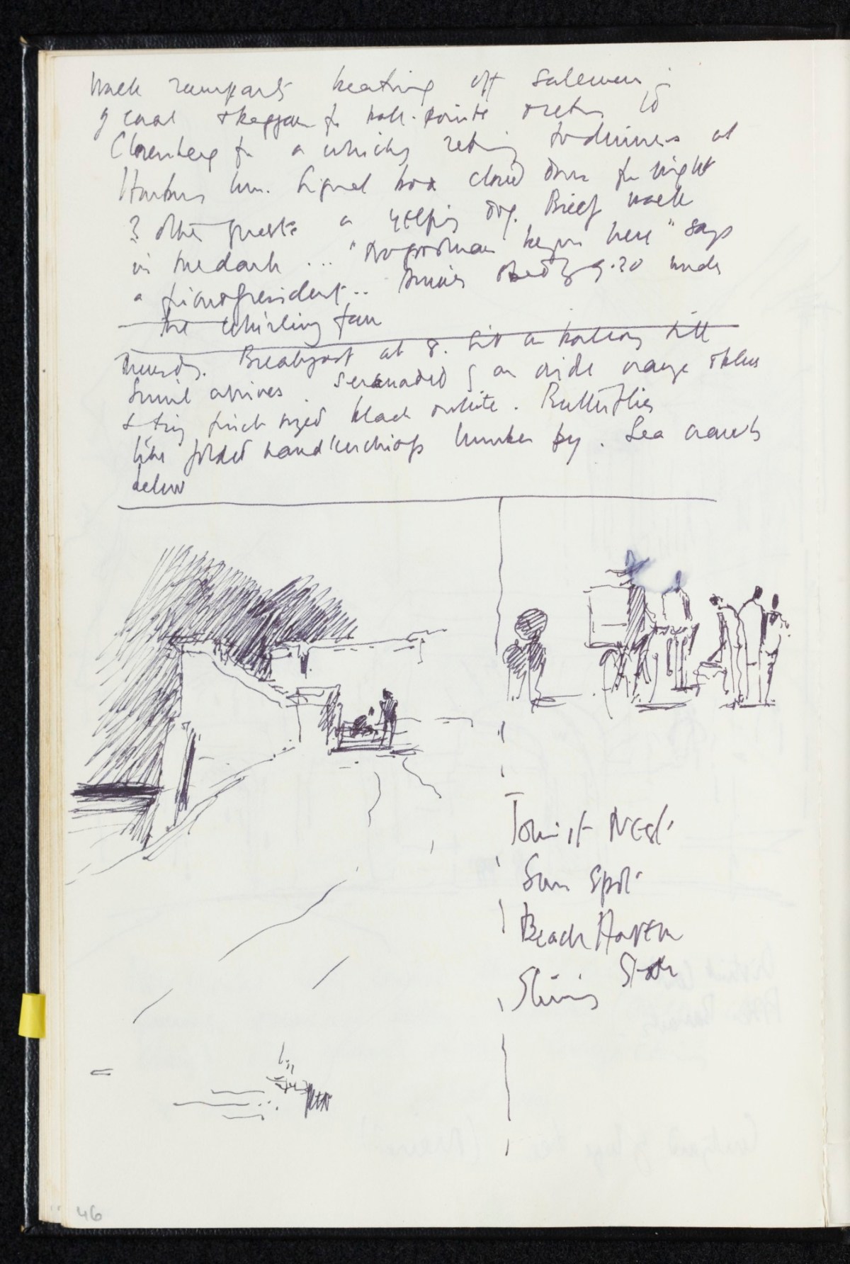 Sir Hugh Casson PRA, Sri Lanka sketchbook